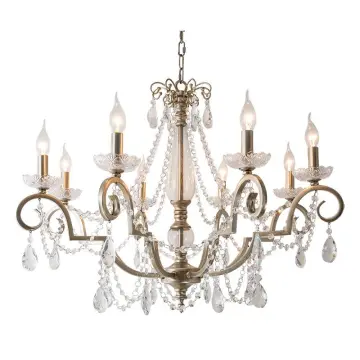 INSHINE Crystal Gold Bedroom Chandelier