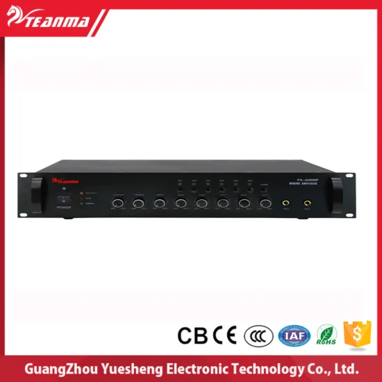 Amplifier Power, China Factory Best Cost Efficience Harga Power Amplifier for School/Park/Hotel