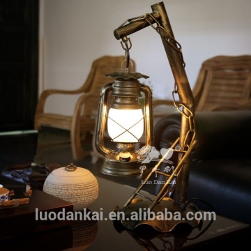 Vintage japanese style small table lamp