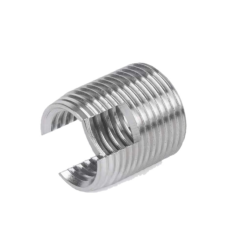 Self-Tapping Screw Sleeve Slotted Screw with M6 Model Wire Thread Insert