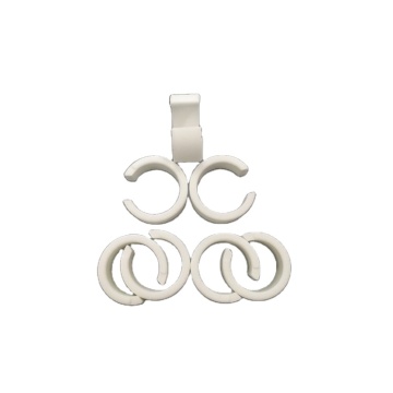 C795 Alumina Ring C221 Ceramic Part for Thermal Applications