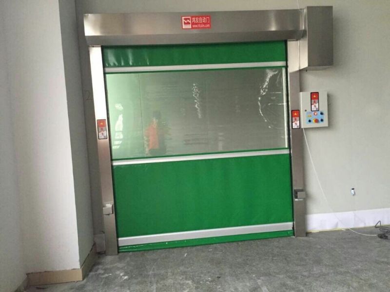 Steel Automatic Roller Shutter PVC High Speed Door