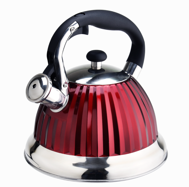 Durable stainless steel whistling stovetops kettle