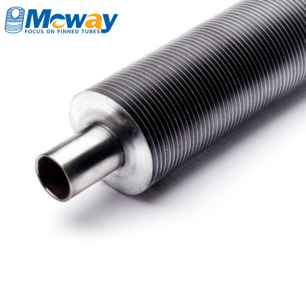 Extruded finned tube