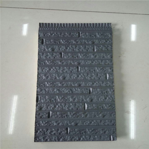 Longish Stone Texture Pu Sandwich Panels 16mm PU Sandwich Panel for Prefabricated Houses Factory