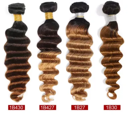 Factory Wholesale 100% Brazilian Virgin Hair 3 Bundles Natural/ Brown/ Red Brazilian Hair Weave