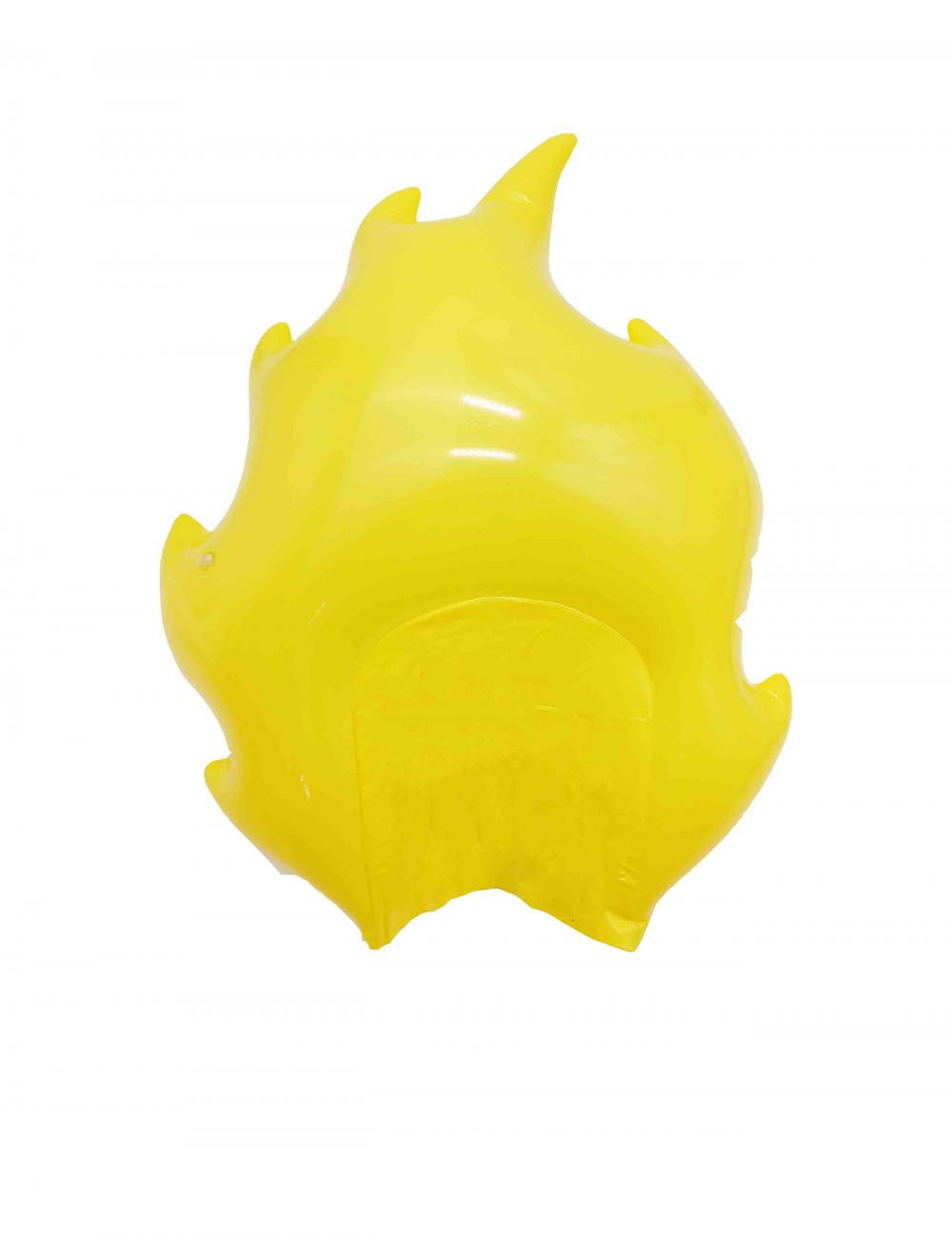 peluca de juguete de PVC inflable