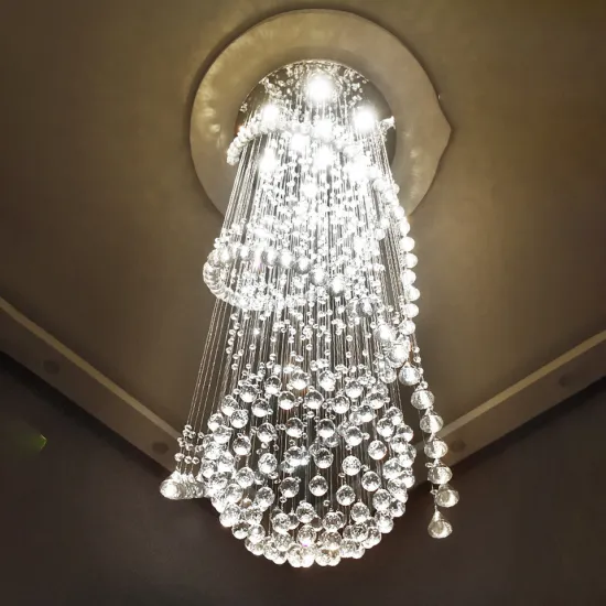 Modern Luxury Crystal Chandelier for Hotel Lobby Pendant