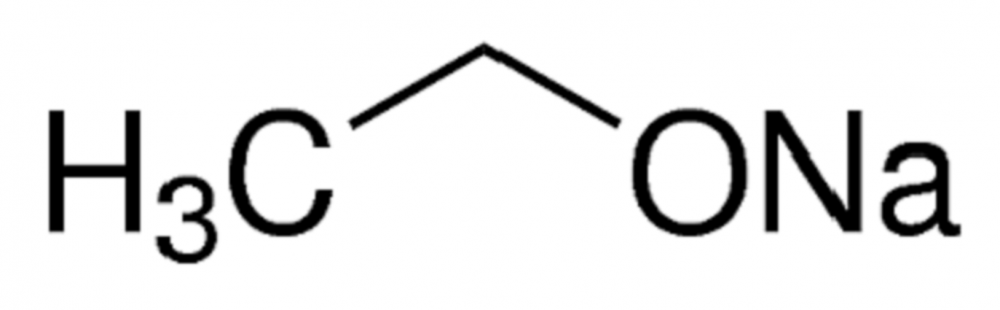 reações de metóxido de sódio e metanol