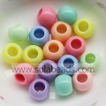 Wholesale 10mm Acrylic Crystal Round Pony Beads