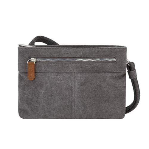 Anti-Theft Cotton Canvas Small Crossbody Bag for Women