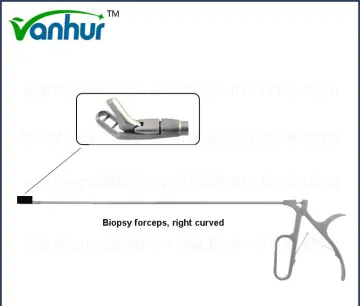 Sigmoidoscope&Rectoscopy Right Curved Biopsy Forceps