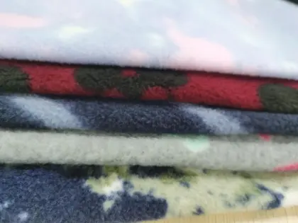 FDY Polar Fleece anti pill polar fleece fabric