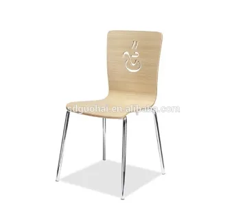 cheap bent wood dining chair cafe chair