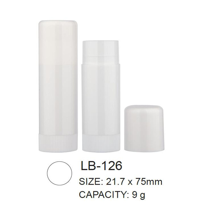 round lip balm packaging