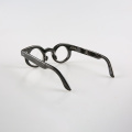 Irregular Round Buffalo Horn Eyeglasses