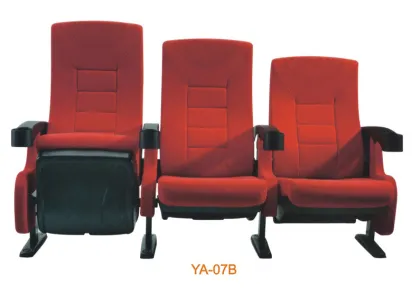 Cinema Furniture, Cinema Chair with Plastic (YA-07B)