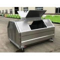 Wheelie Bin Stainless Steel