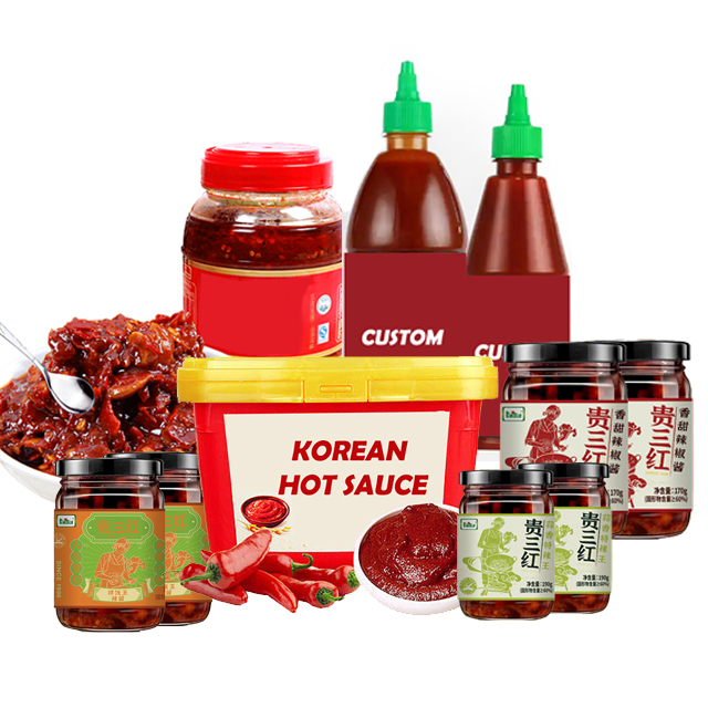 Colar pimenta Ketchup para personalização profissional da marca OEM