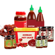 Chili Paste Ketchup para la personalización profesional de la marca OEM