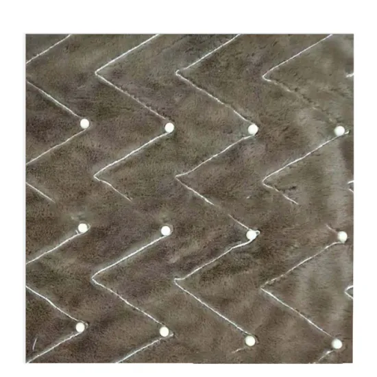 10MM Pearl Warp Knitted Flannel Fabric