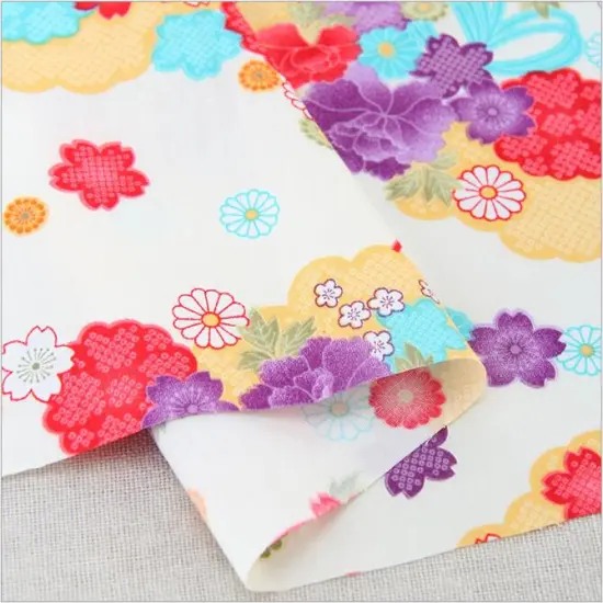 custom printed poplin fabric stocklot