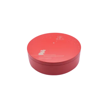 Round Tin Box Food Cans Biscuit Iron Cans