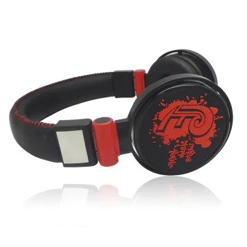PU surface over ear head earphone