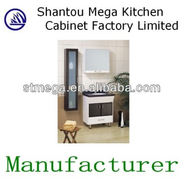 Mirror pvc classic bathroom cabinet