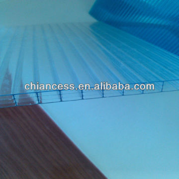 4 wall polycarbonate clear PC board plastic sun sheet
