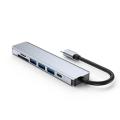 Usb Splitter for Laptop 7 In 1 Hyperdrive 4K Usb C Hub Supplier