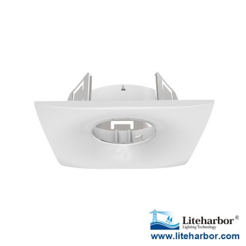 2017 New Decorated Design Recessed GU10 MR16 PAR16 3 inch Downlight 3" Square Trim