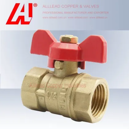 Bass Ball Valve with Butterfly Handle
