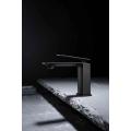 Bathroom Sink Faucet Matte Black Brushed Zinc Alloy Handle Kitchen Sink Mixer Faucet