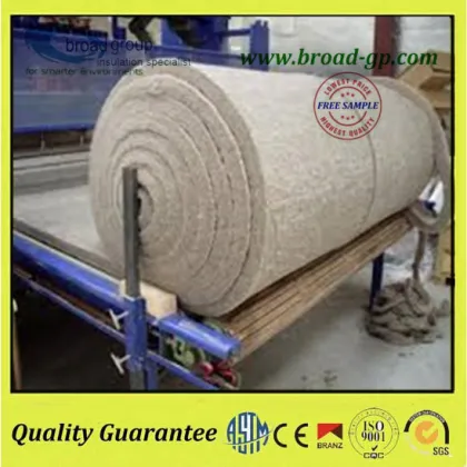 Construction Material Rock Wool Fireproof Insulation Blanket
