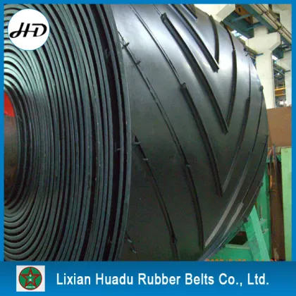 shorthorn bull shape conveyor belt for conveying loose,bulky or bagged materials