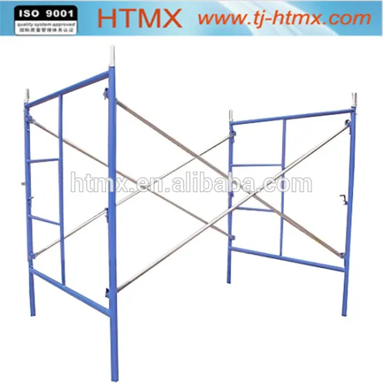 painted steel ladder type construction scaffolding for sale
