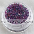 Ultima moda Mini Clear Beautiful Crystal Glass Bead e piccole perle di vetro senza foro 