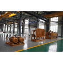 Hydraulic system of static pressure moulding line