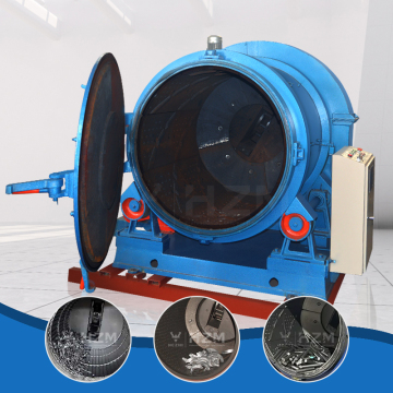 Q 3110 Rolling Blaster: Small Rotary Drum Type Wheel Sand Blasting Machinery