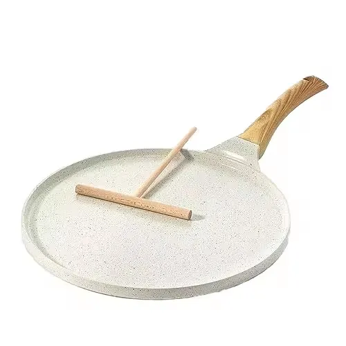 Modern Design Non-Stick Pancake Pan for Perfect Flat Cakes and Dosa