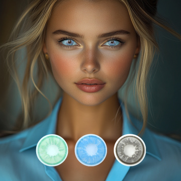 Wholesale color nearsighted and farsighted contact lenses