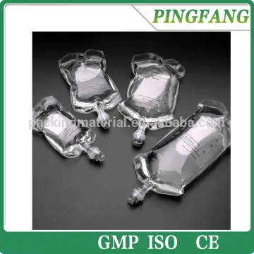PVC Medical Plastic IV Infusion Bag Sale