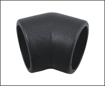 PE pipe Fitting for water supply plastic pipe fittings PE equal 45 elbow Socket fusion fitting