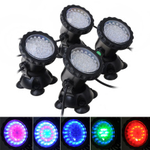 IP68 Submersible LED الأضواء مع جهاز التحكم عن بُعد لحوض السمك