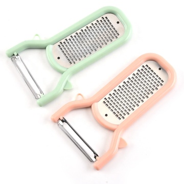 Stal nierdzewna wielofunkcyjne owocowe i warzywne Peeler &amp; Grater