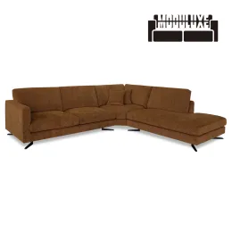 Spacious Vista Sectional Sofa for Home Decor