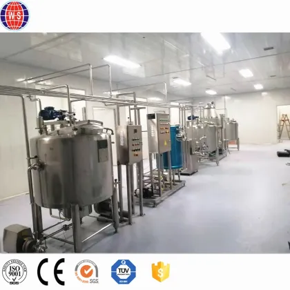Oat Milk Production Line: 500L to 1000L Oat Milk Processing Equipment