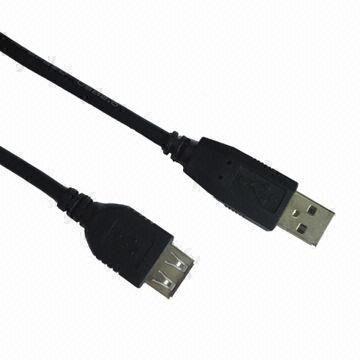 USB 2.0 A Male to A Female cable