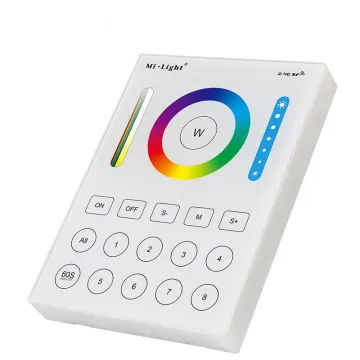 8 Zone Touch Panel WiFi SMD RGBWW RGBCCT DMX LED Controller